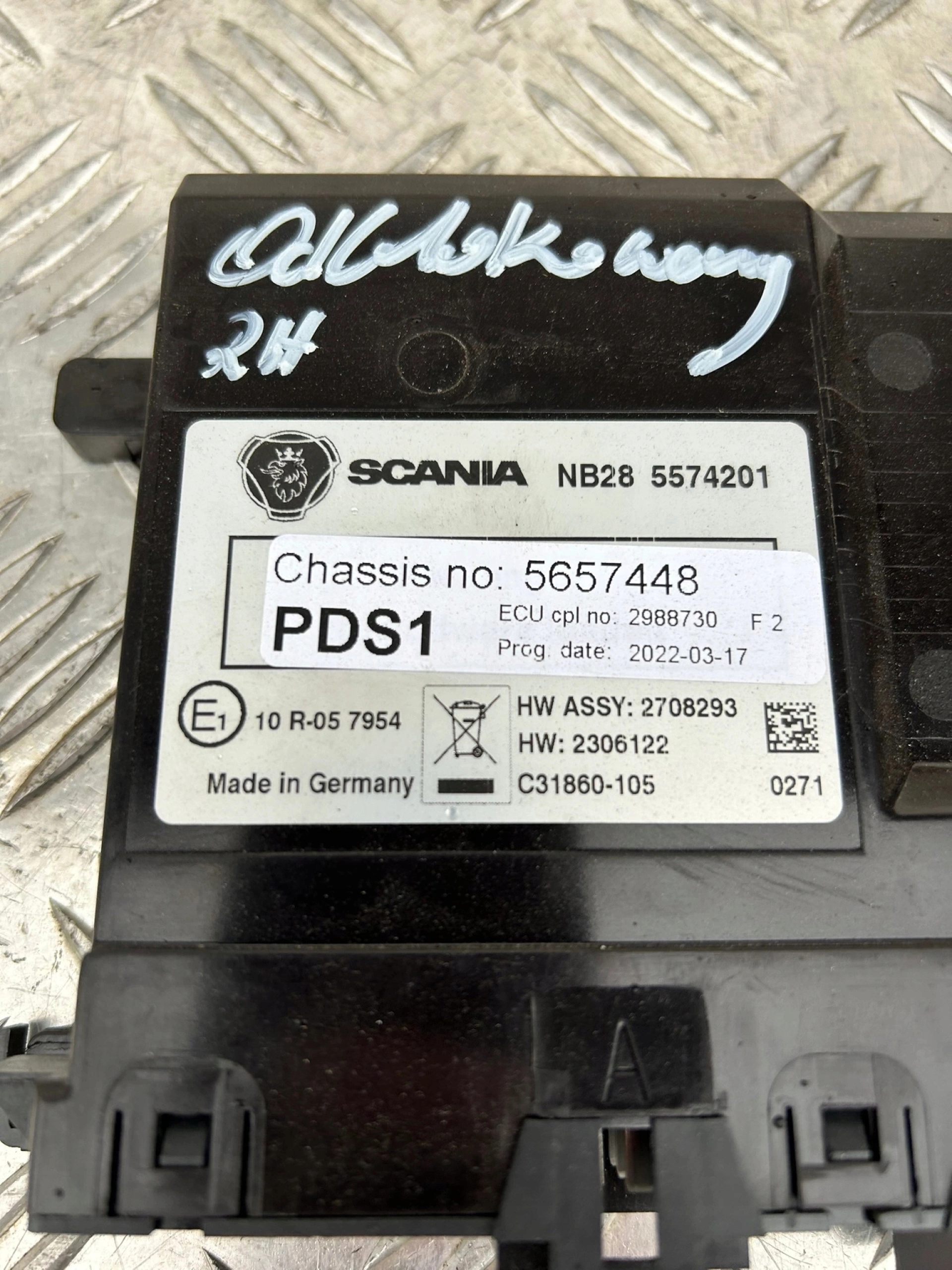 STEROWNIK MODUŁ DRZWI PDS1 SCANIA NTG PRAWA STRONA - obrazek 2