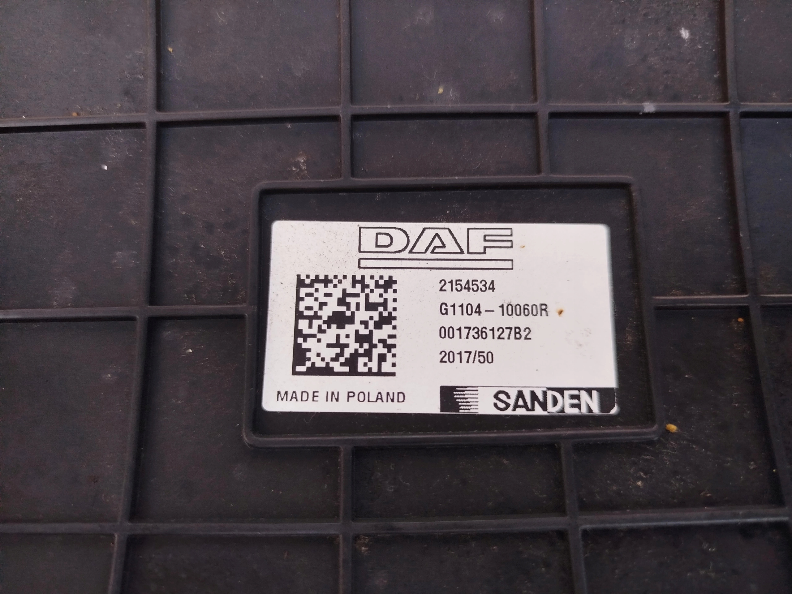 NAGRZEWNICA KOMPLETNA DAF XF 106 LIFT - obrazek 5