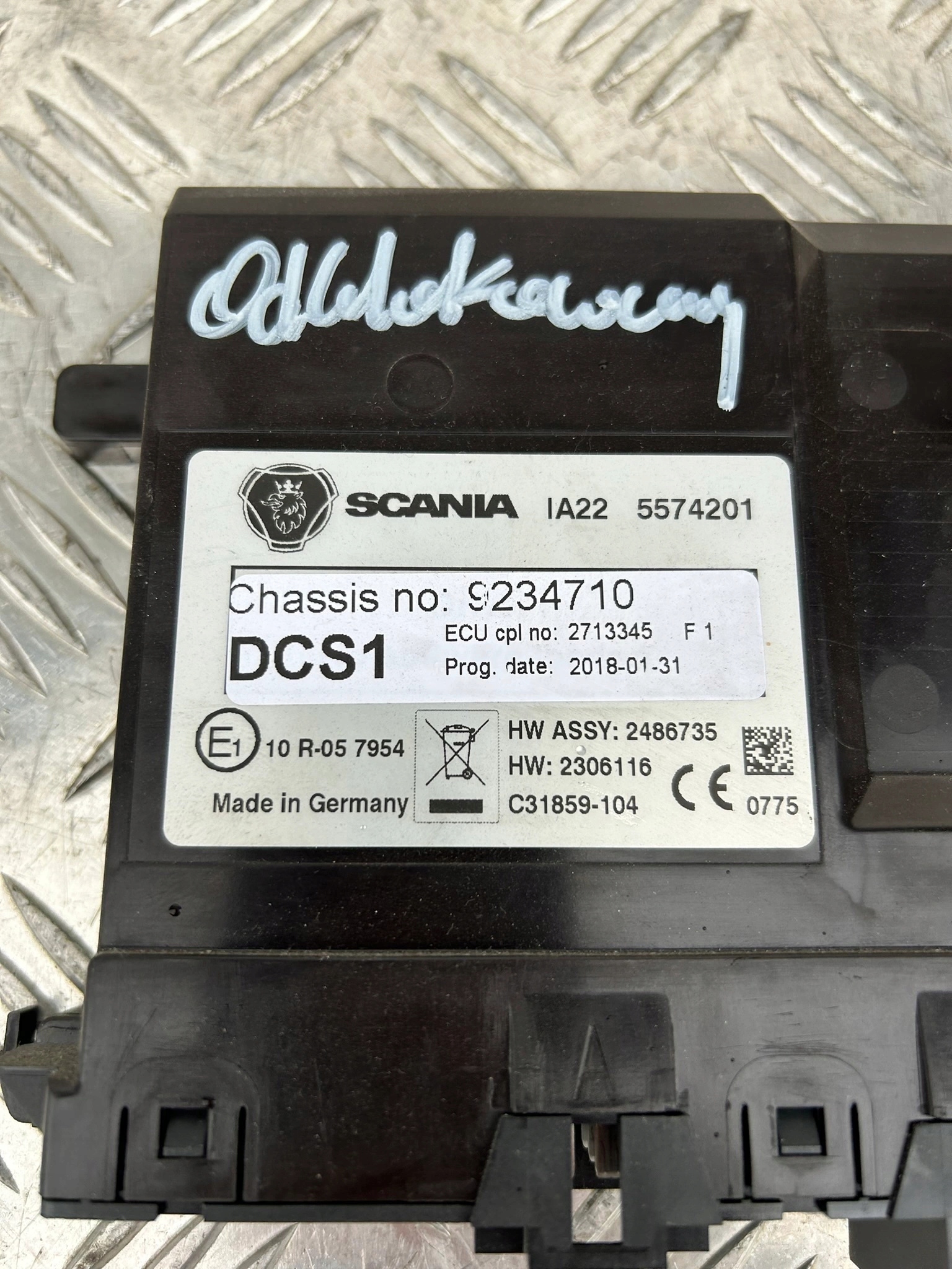 STEROWNIK MODUŁ DRZWI PDS1 SCANIA NTG PRAWA STRONA - obrazek 6