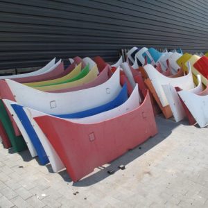 OWIEWKA SPOJLER SPOILER GÓRNA KABINY SCANIA