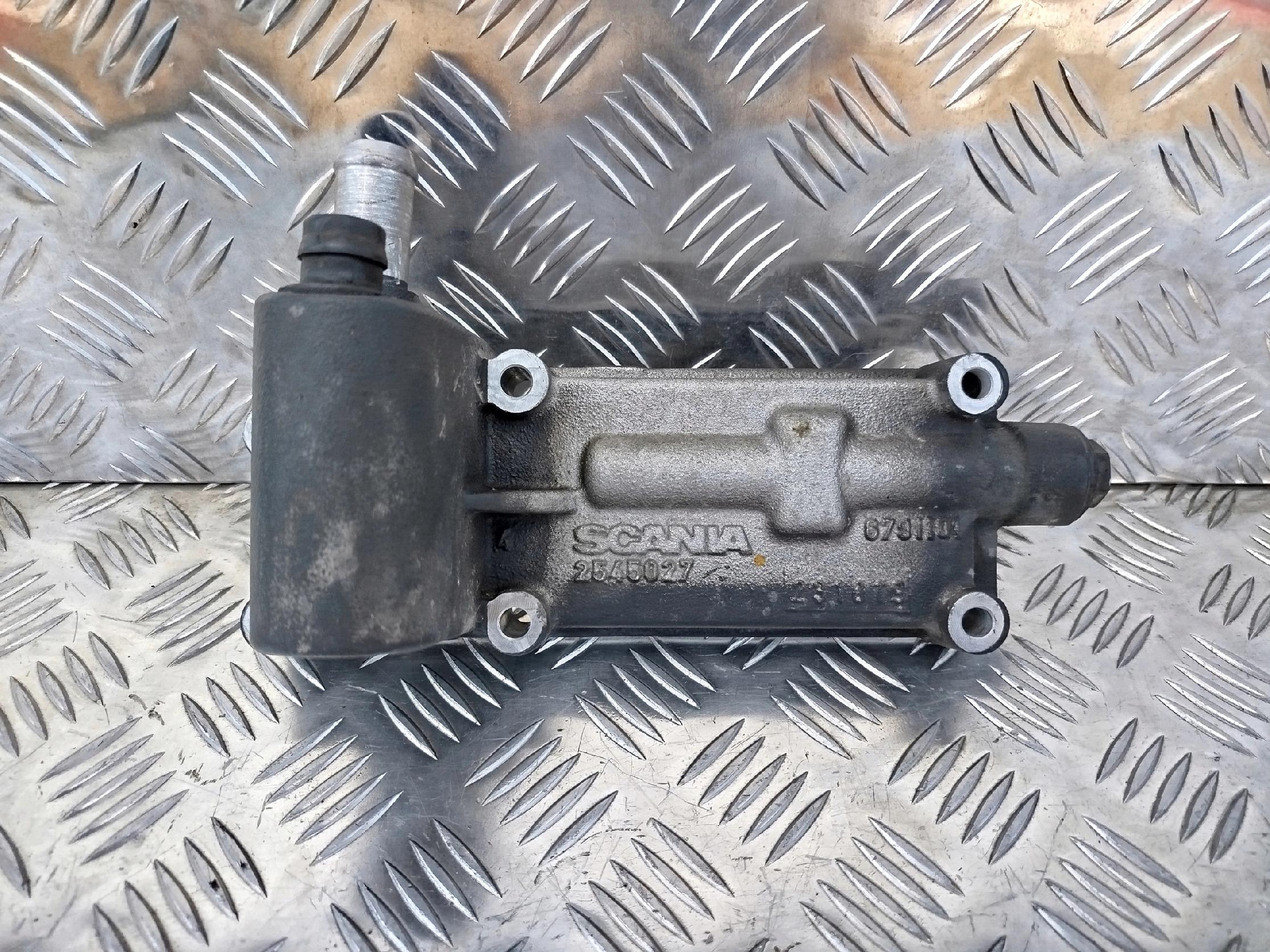 OBUDOWA ZAWORU FILTRA OLEJU SCANIA NTG GAZ LNG