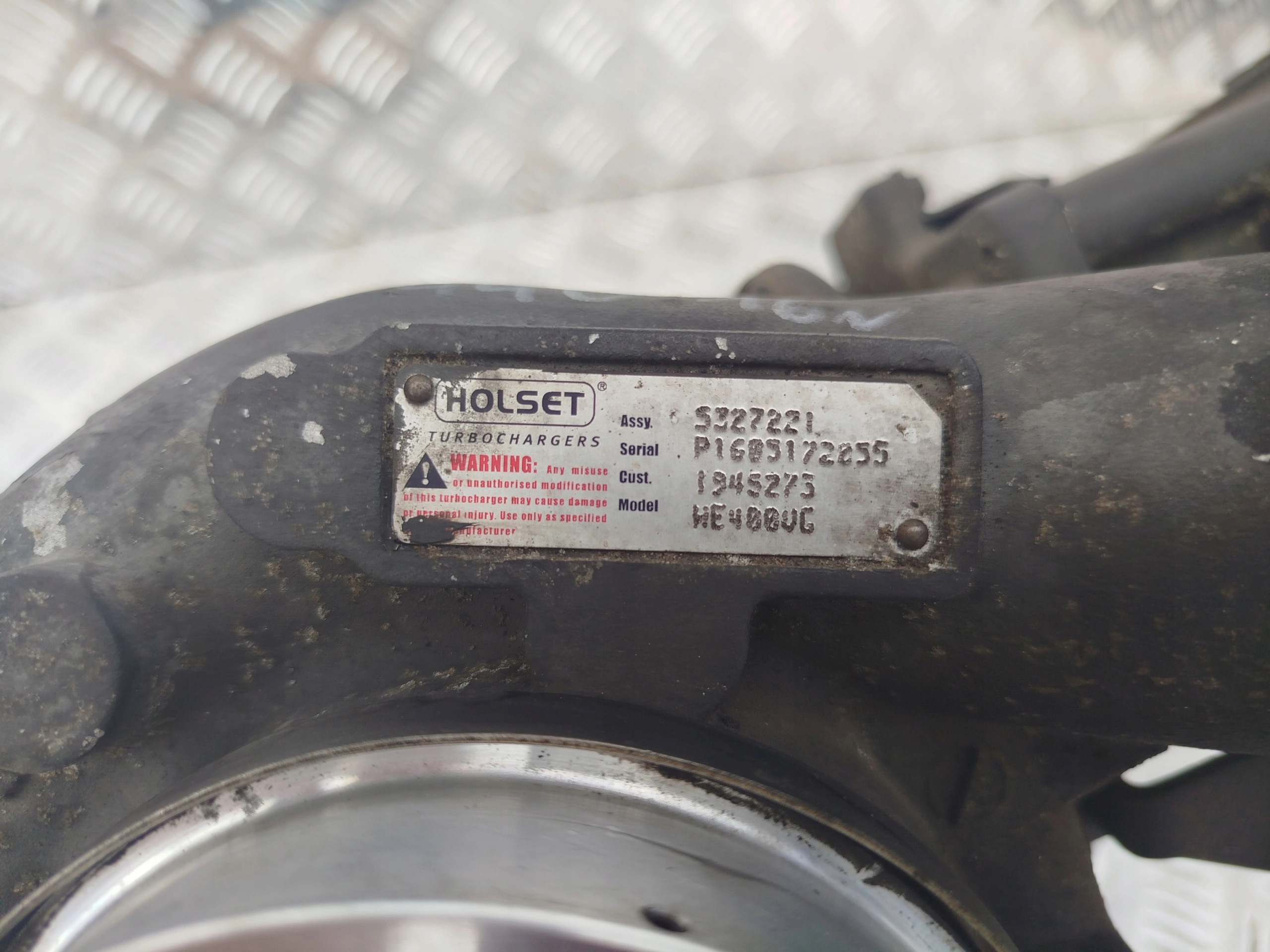 TURBINA TURBO TURBOSPRĘŻARKA DAF XF 106 LIFT 480 - obrazek 13