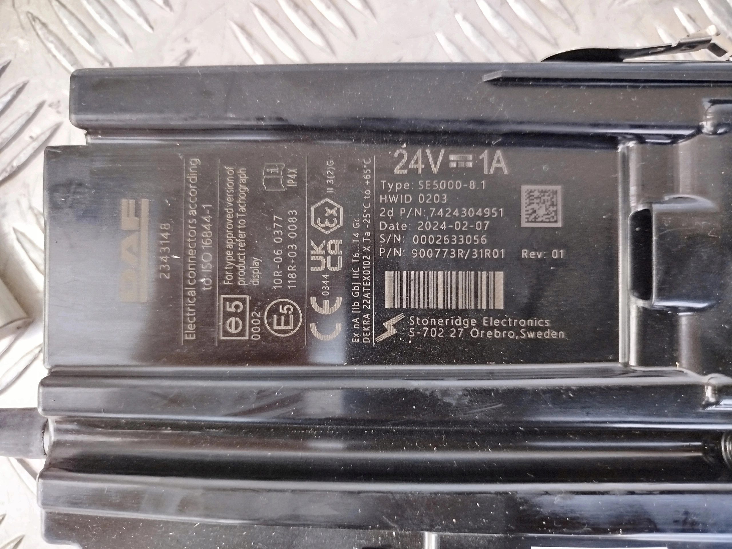 TACHOGRAF DAF KOMPLETNY NOWY TYP - obrazek 4