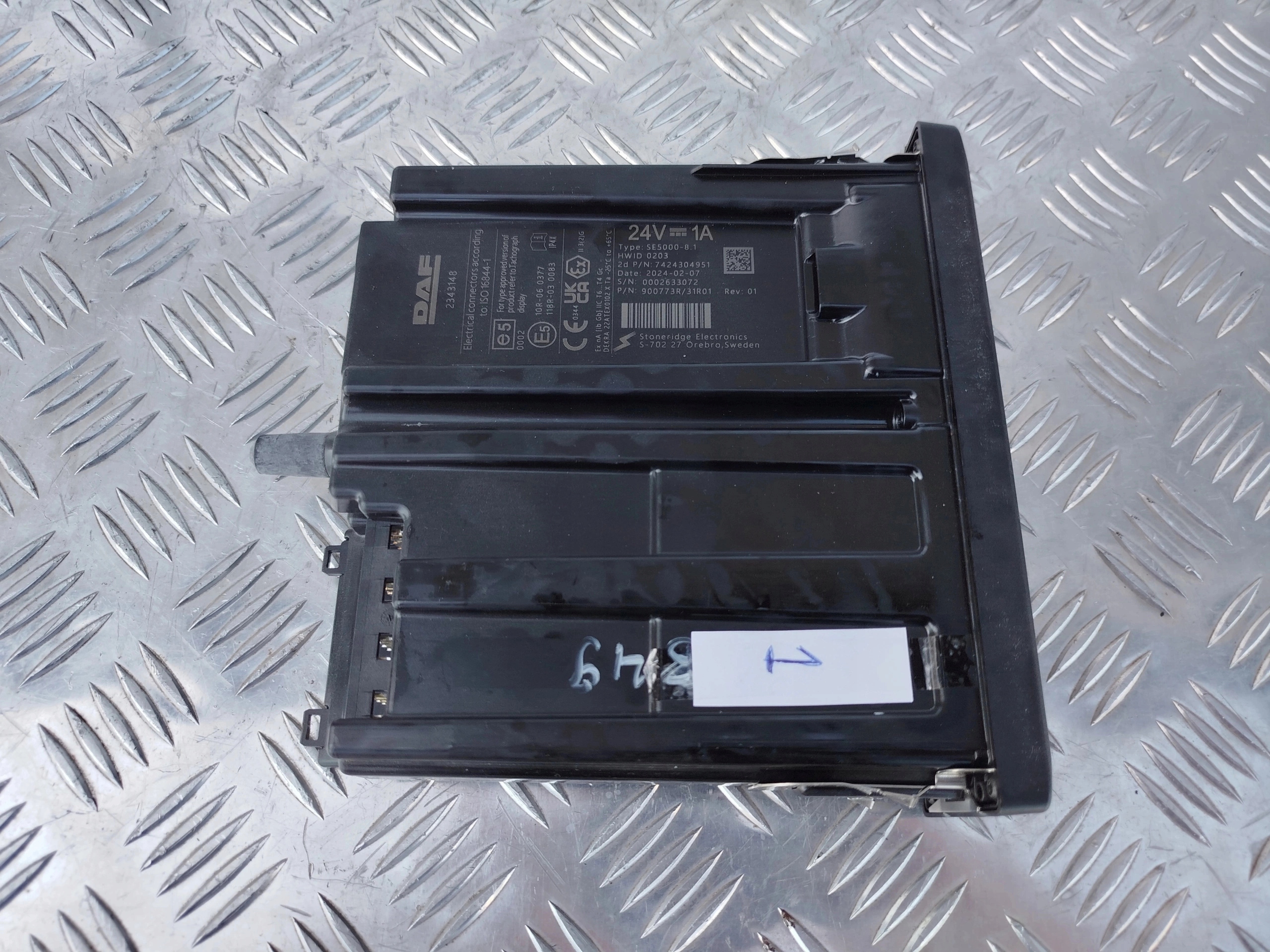 TACHOGRAF DAF KOMPLETNY NOWY TYP - obrazek 3