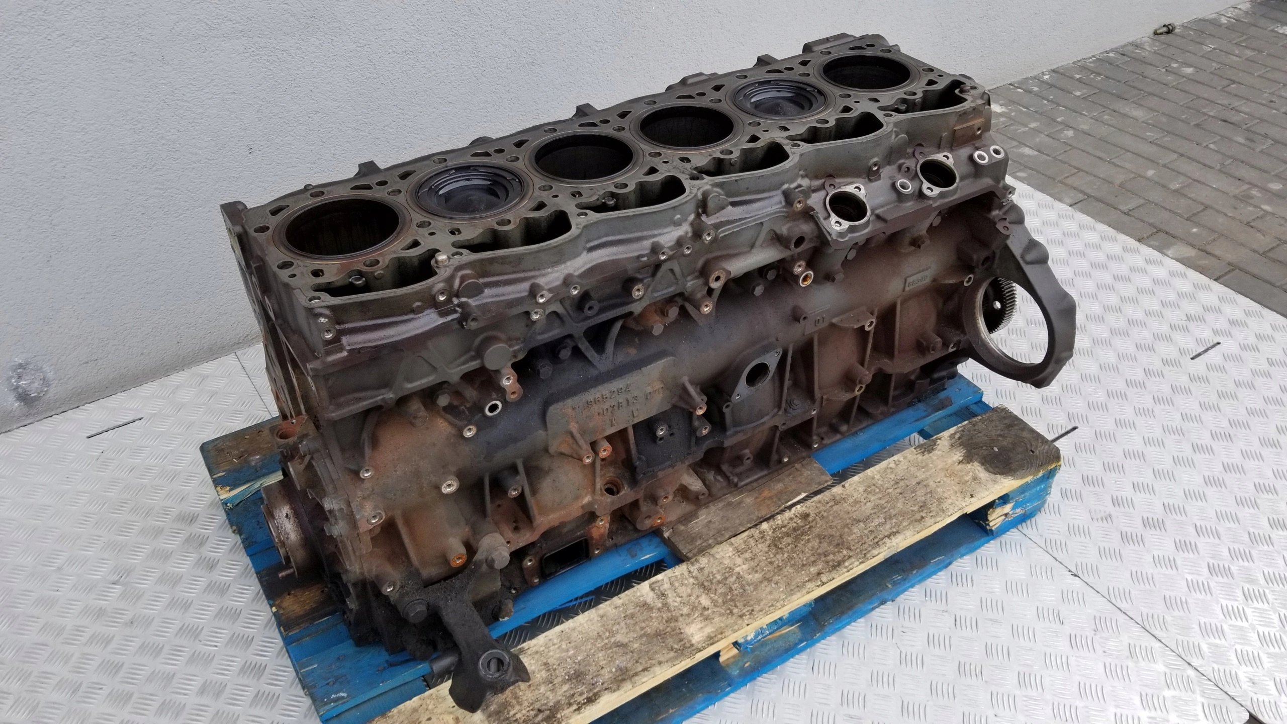 SŁUPEK SILNIKA SILNIK DAF 106 460 - obrazek 4